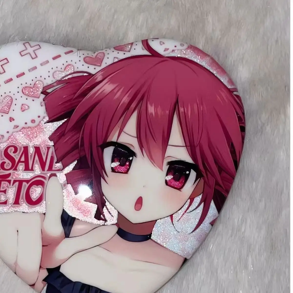 Kasane Teto Anime Costumes Badges Pins ‌Chongyin Teto Love Women Brooch Cartoon Cosplay Cute Brooches for Bag Accessorie Gifts