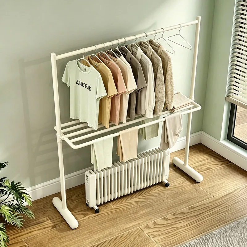 White Storage Clothes Stand Hallway Jacket Garment Bedroom Coat Rack Storage Hat Shelf Perchero Ropa De Pie Home Furniture