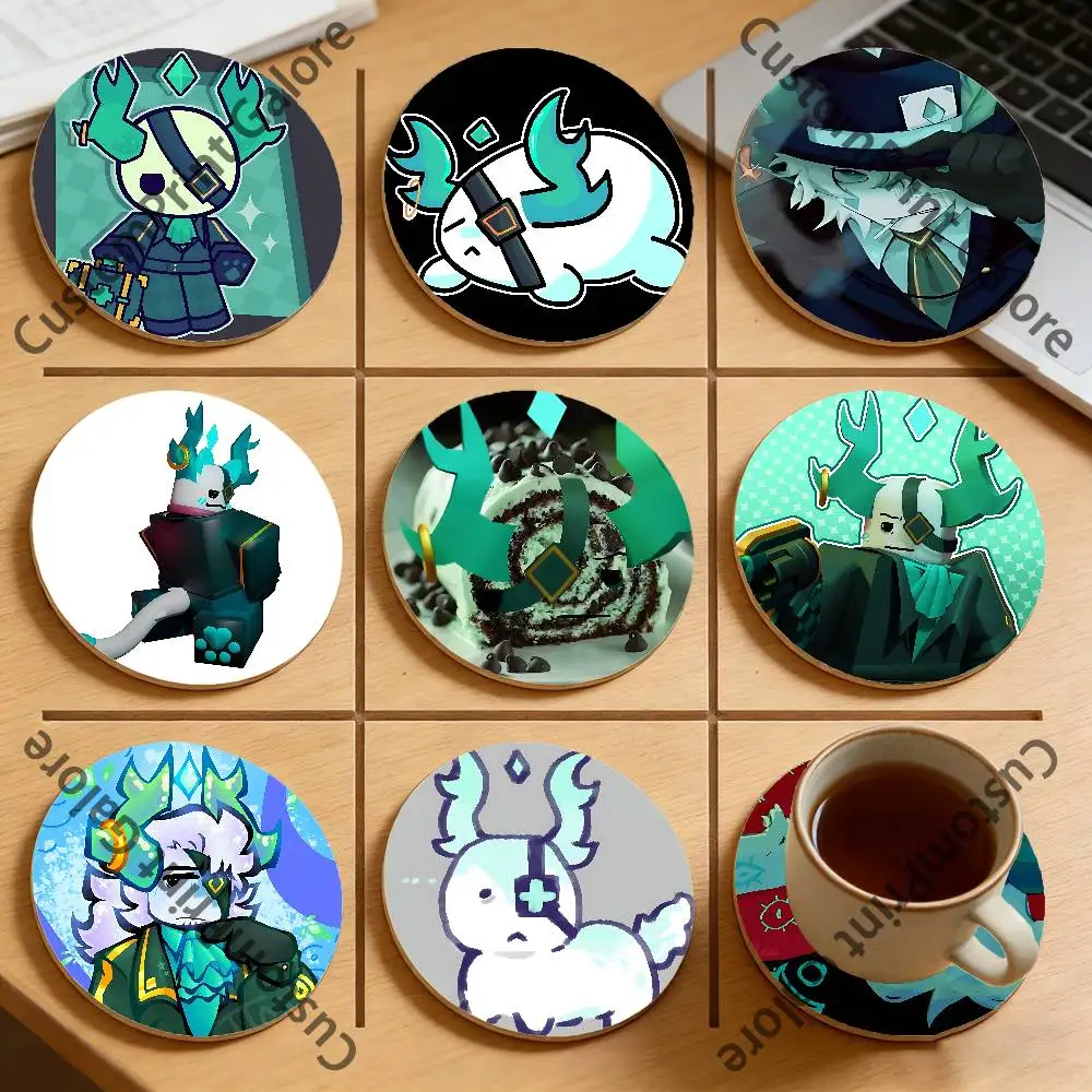 

Medkit P-PhightingS Eco-Friendly Pine Coasters HD Print Design Non-Slip, Heat-Resistant Table Protection