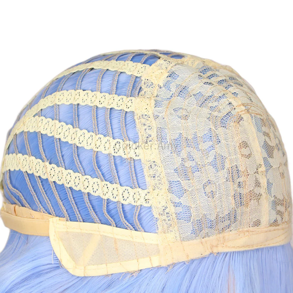 Halloween Rocket James Cosplay Pruik Kort Paars Hittebestendig Synthetisch Haar Anime Rollenspel Pruiken + Pruik Cap