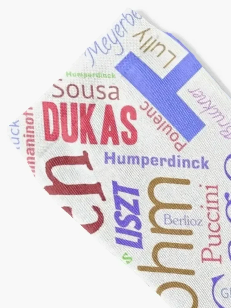 Composers Socks cartoon ankle halloween golf Socks Men Women's