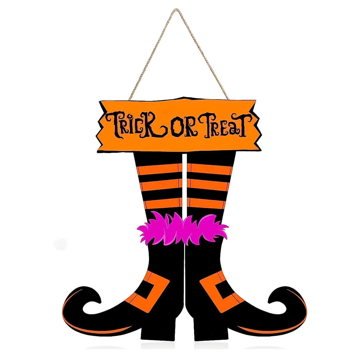 Halloween Scene Decoration Festive Halloween 2D Wooden Door Hanger Party Direction Sign Spooky Spooky Castle Door Sign for Home view 2