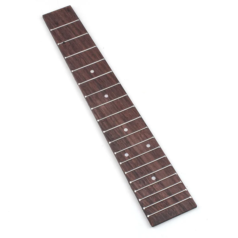 10Pcs Maple Fretboard Ukulele Fingerboard for 26 Inch Tenor Ukulele with 3mm Dot 18 Fret Fretboard UK Parts