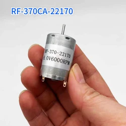 Micro 370 Motor DC 3V- 6V 6000RPM Mini 24mm Round Electric Motor DIY Hobby Toy Printer Copier Engine