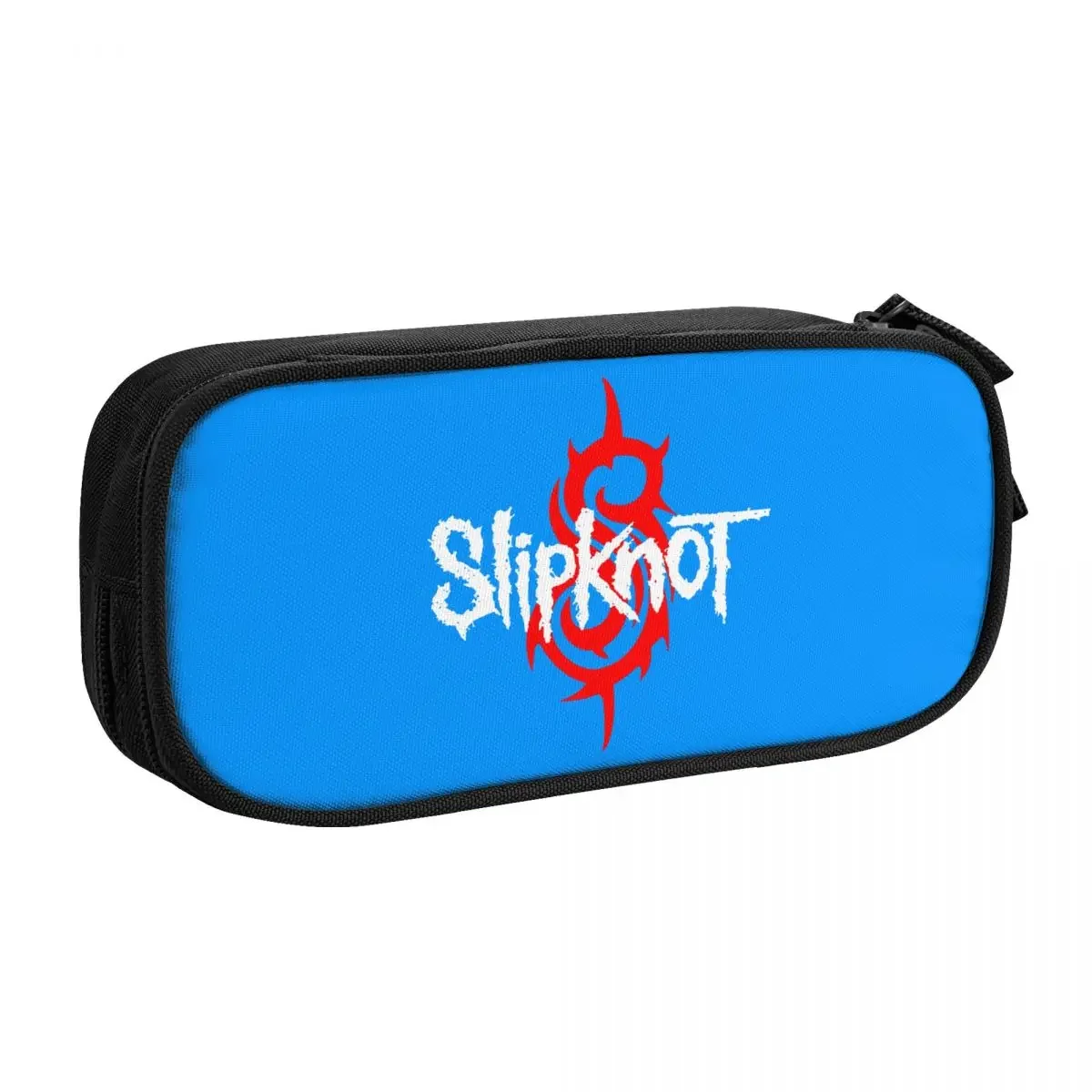 Custom Kawaii Slipknots Pencil Cases for Boy Girl Large Capacity Heavy Metal Rock Music Gift Pencil Bag School Supplies