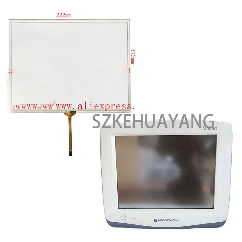 10.4inch 4wire FT-10.4V-4-163A-2 ECG Touch Panel For Nihon Kohden Vismo PVM-2701 PVM-2703 PVM-2701K ECG Monitor Vismo Touch Pad