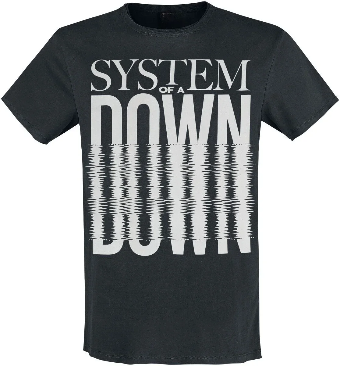 System of A Down Newspaper Dove Print T-Shirt für Männer und Frauen, Nu-Metal-Band, Unisex-Kurzarm-T-Shirt – Detail 2