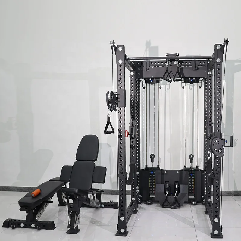 Shizhuo Commercial Indoor Workout Gym Power Squat Rack Multi Functional Flying Bird Training Rack Smith Trainer Machine