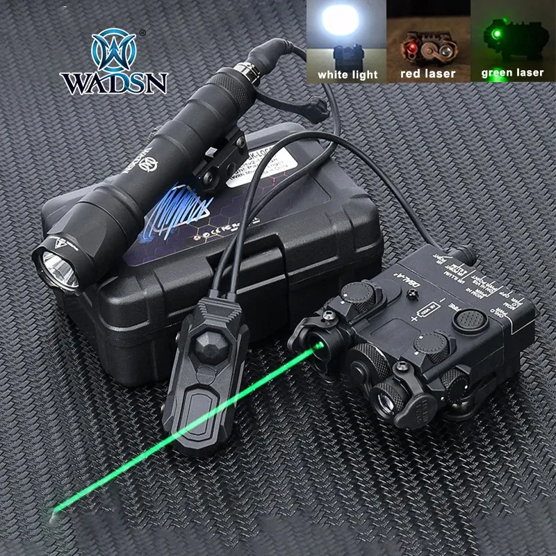 

Tactical DBAL A2 Laser Red Green Dot PLHV2 Flashlight M600C M300 Light Axoun Dual Function ModButton Pressure Switch Mlok