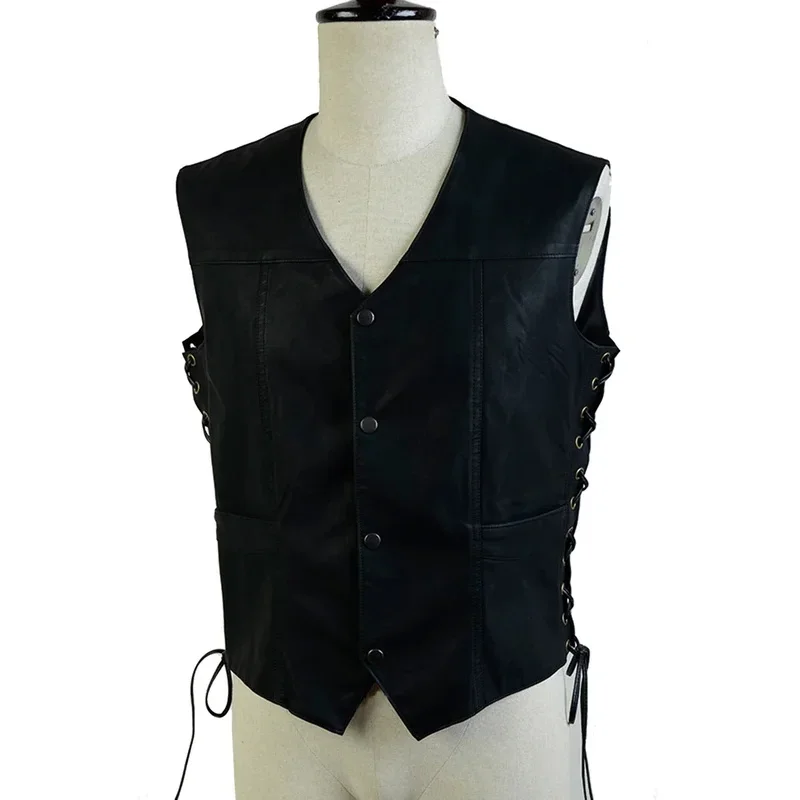 TV Walking Dead Butyl Cosplay Vest Men Costume CTX Fantasia Man Angle Wings Jacket Halloween Fancy Dress Disguise Fashion B12