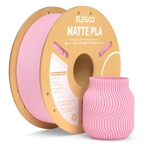 ELEGOO Матовый PLA-филамент Sakura Pink 1.75 мм 1 кг