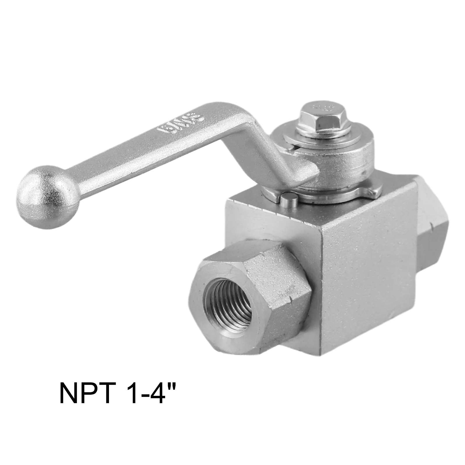NPT Thread Hydraulic Ball Valve Carbon Steel Construction NPT Thread Ball Valve Hydraulic NPT 1 4 For Hydraulic Systems