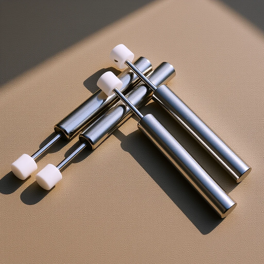 4Pcs Classification Trash Can Lid Damper Soft Close Hydraulic Piston Replacement Slow Closing Mechanism for Kitchen Garbage Cans