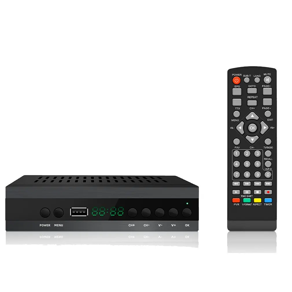 New H.265 TV Set Top Box HD DVB-T2 C Terrestrial  HD Digital TV Receiver DVB-T2 FTA Set Top Box 1080p Digital Tv Box