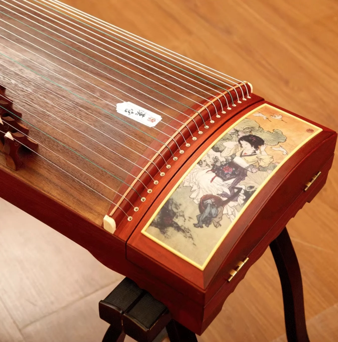 Guzheng red sandalwood 163cm 21 strings Chinese string instruments
