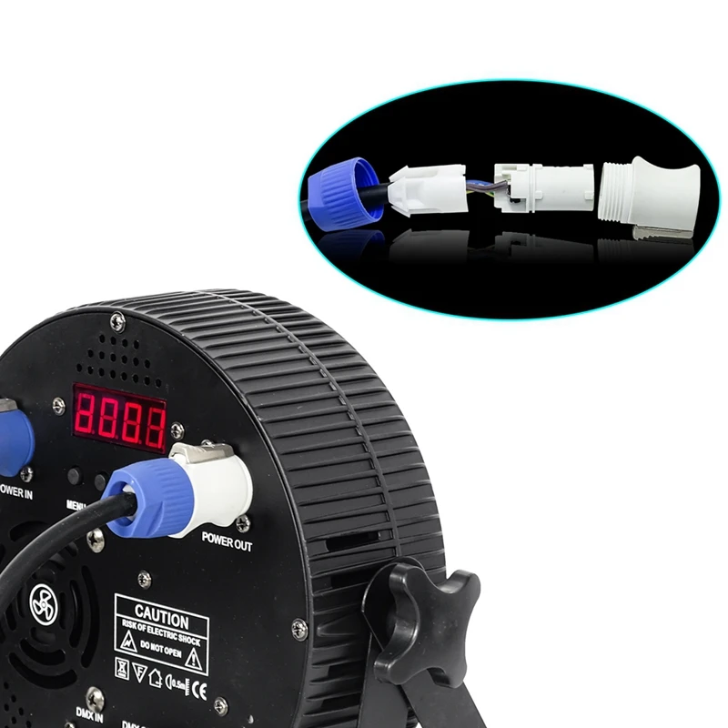 كابل طاقة تيار متردد للضوء الأمامي المتحرك ، تمديد الضوء ، 5R 7R ، 1m