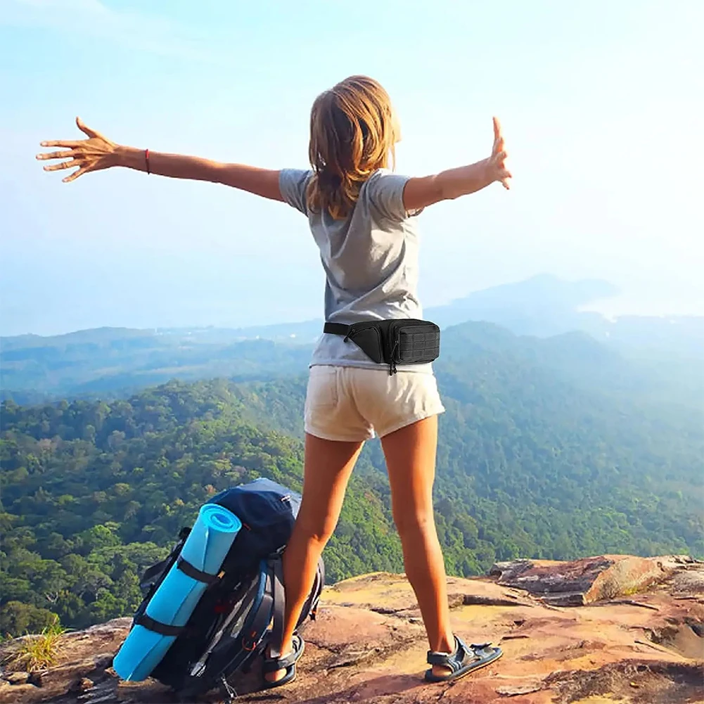 

Тактическая поясная сумка для женщин и мужчин, наплечная Сумочка для телефона, забавный поясной кошелек для охоты, скалолазания, кемпинга