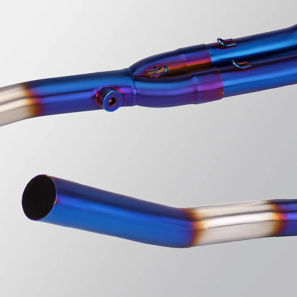 

For Z400 NINJA400 EX400 front connecting pipe set slip on R77 51mm exhaust system muffler full exhaust 2017-2024