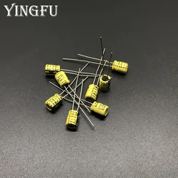 10pcs/100pcs 10uF 50V ELNA 5x7mm 50V10uF Yellow Audio capacitor