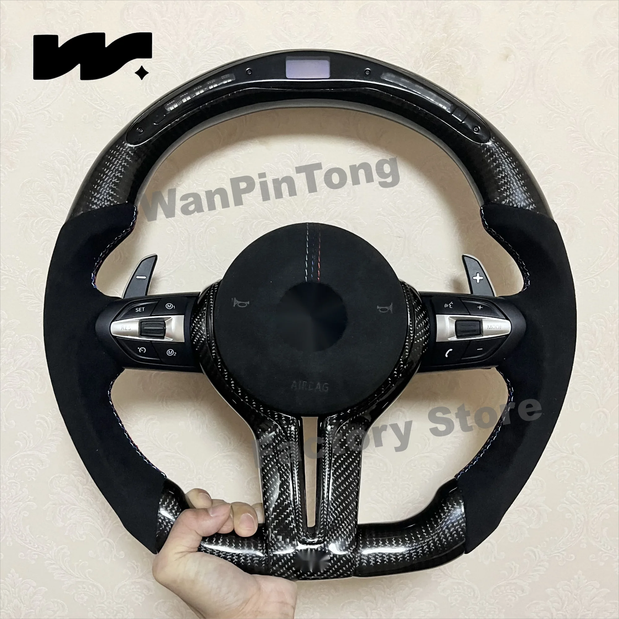 Steering Wheel Leather M Performance Factory Direct Sale For BMW F10 F30 F32 F20 F07 F01 F02 F22 F87 F12 F06 F35 F80 F36 F18 F15