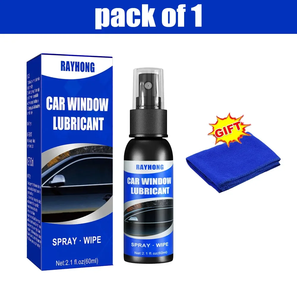 60ml Car Window Lubricant Lift Glass Sunroof Track Car Doors Sealing Strip  Rubber Eliminating Abnormal Noises Lubrication Spray - AliExpress 34