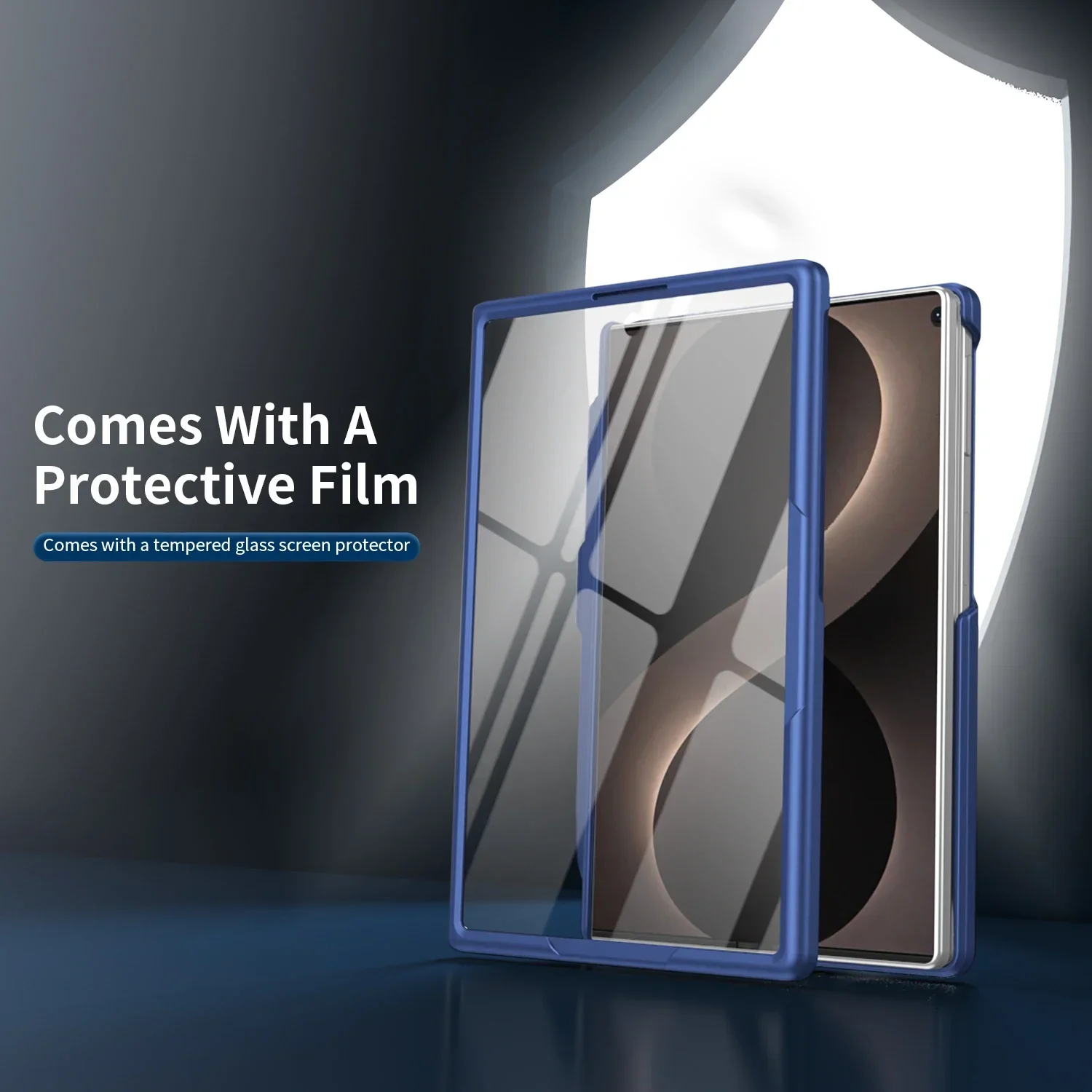 360 Rotating Magnetic Bracket Shell Film Integrated Case For Samsung Z Fold 8 Fold 8ultra 7 6 5 4 3 Shockproof For Magsafe Cover