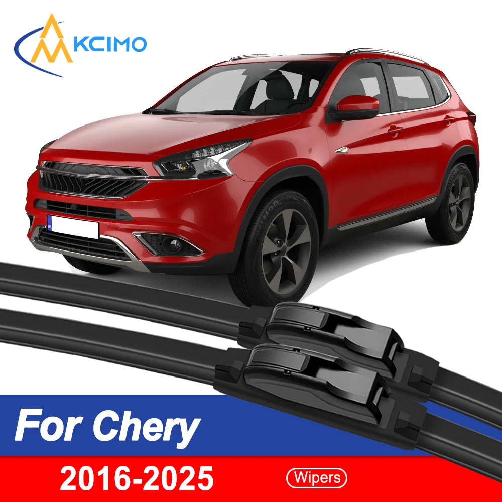 

Premium 2-Pack Windshield Wipers Compatible For Chery Tiggo 7 2016-2025 All-Weather Durability for Unobstructed Safe Driving