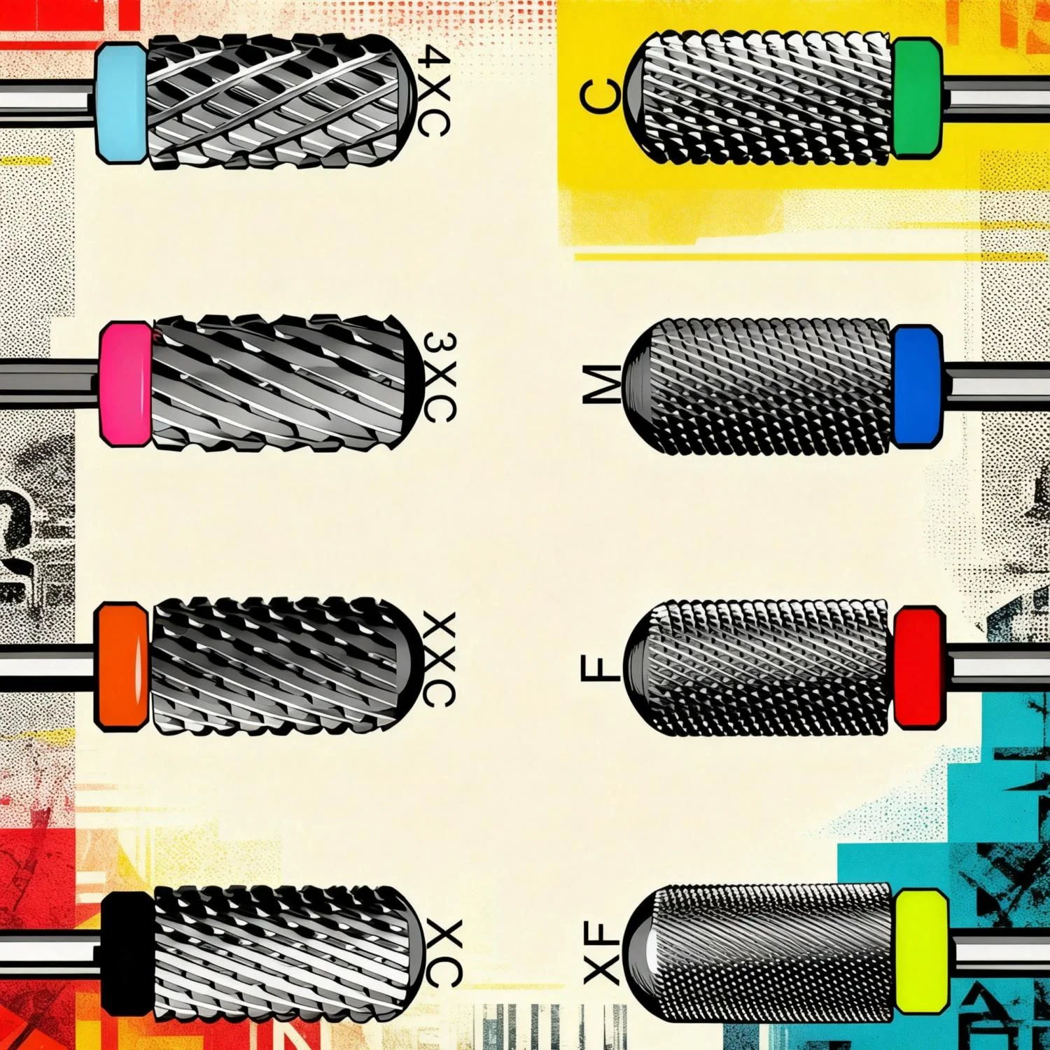 6.6 Originele Grote Vat Ronde Gladde top staal Carbide nagelboren Efrat Urieli linux OEM Aangepaste verpakking