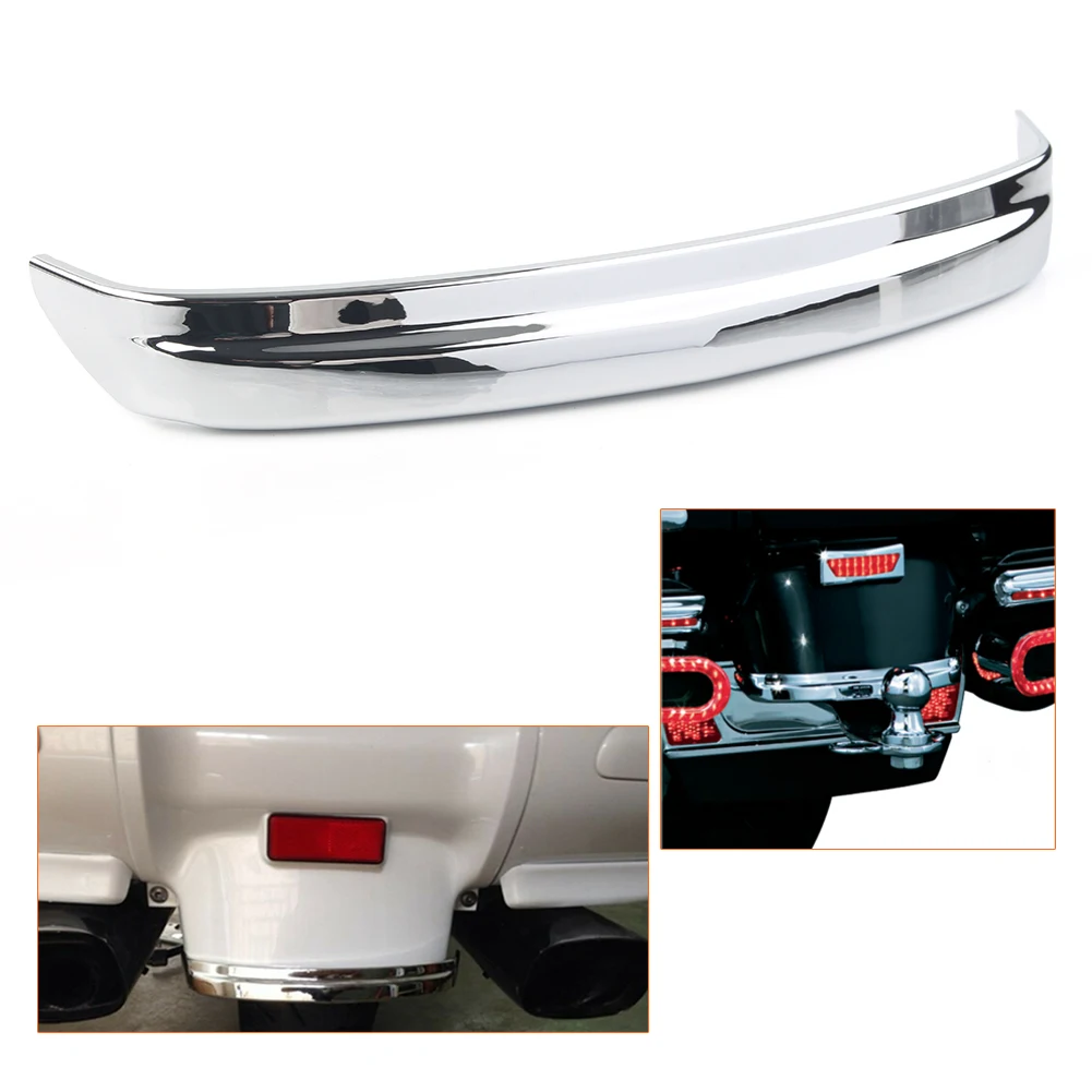 Motorbike Rear Fender Fairing Trim ABS Chrome Decoration For Honda Goldwing GL 1800 2006 2007 2008 2009 2010 2011