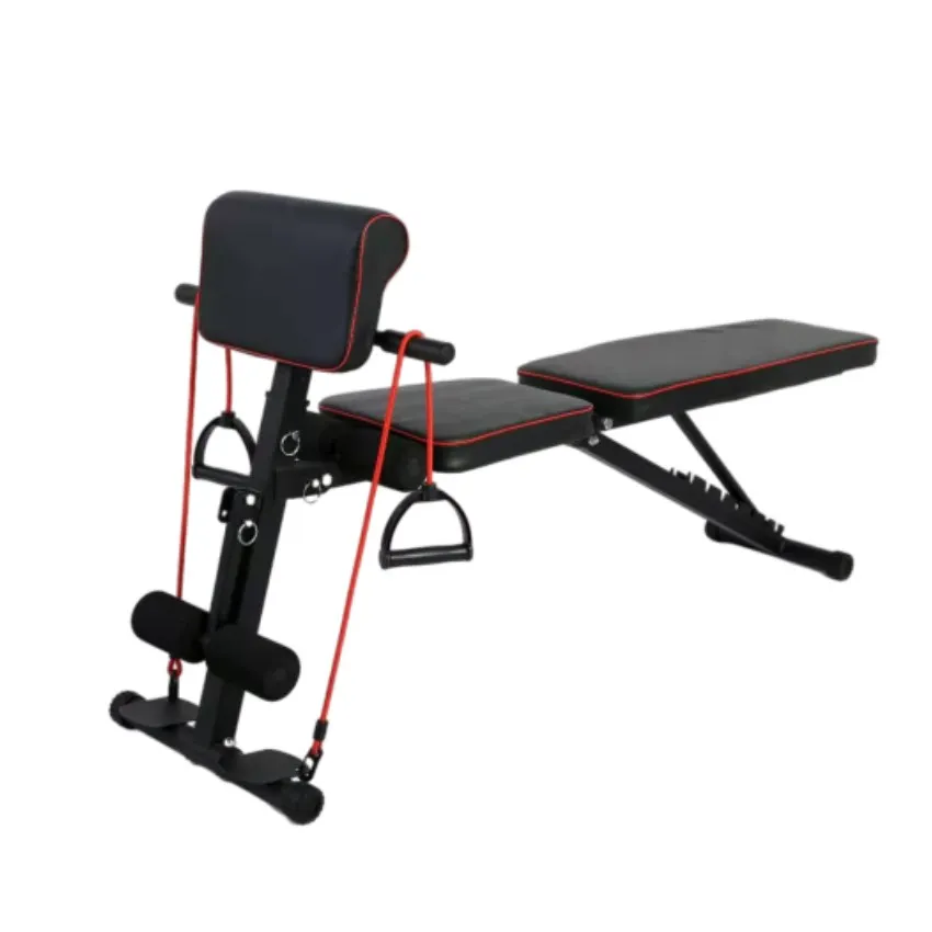

Incline Fold Home Gym Fitness Equipment Foldable Adjustable Gym Weight Bench Set1