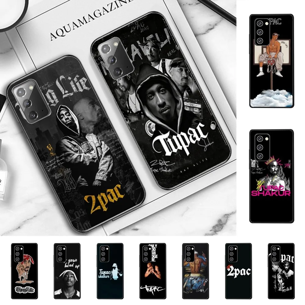 

Rap Singer T-Tupac S-Shakur Phone Case For Samsung Note 8 9 10 20 Pro Plus Lite M 10 11 20 30 21 31 51 A 21 22 42 02 03