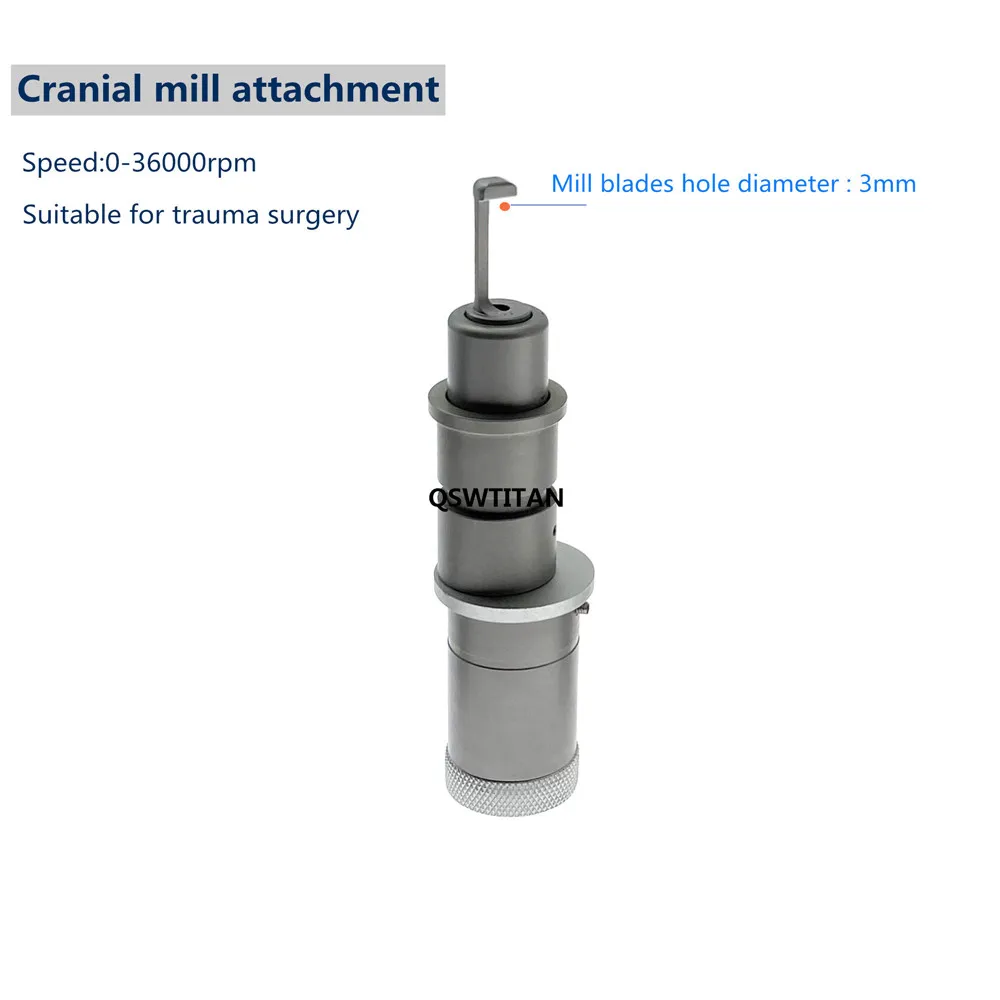 Orthopedic Craniotomy Drill Mill System for Cranial Neurosurgery Electric Bone Drill Surgical Instrument