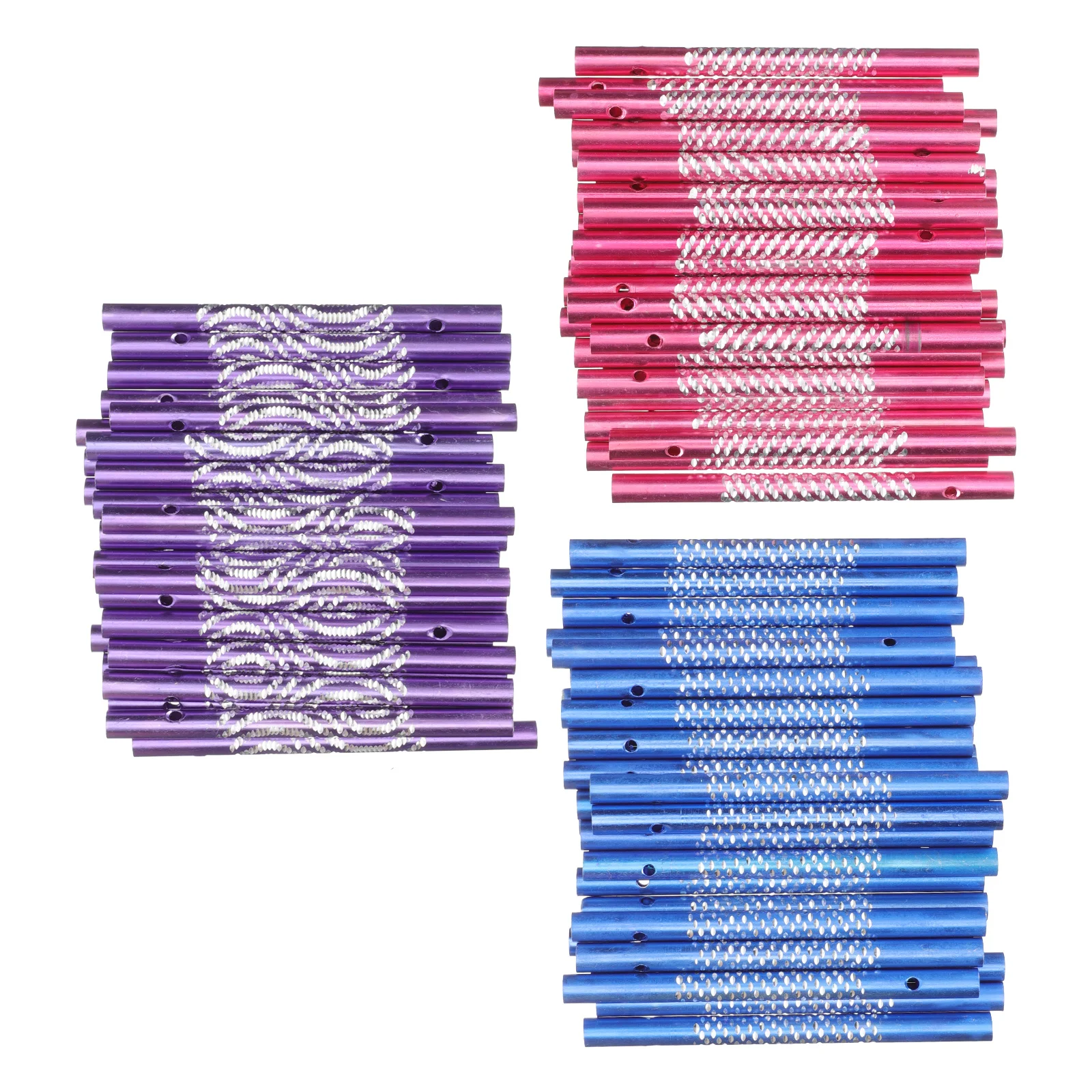 90 قطعة أنابيب استبدال الرياح الرنين الألومنيوم معدن الرياح الرنين DIY بها بنفسك في الهواء الطلق الاسترخاء حديقة اكسسوارات الديكور