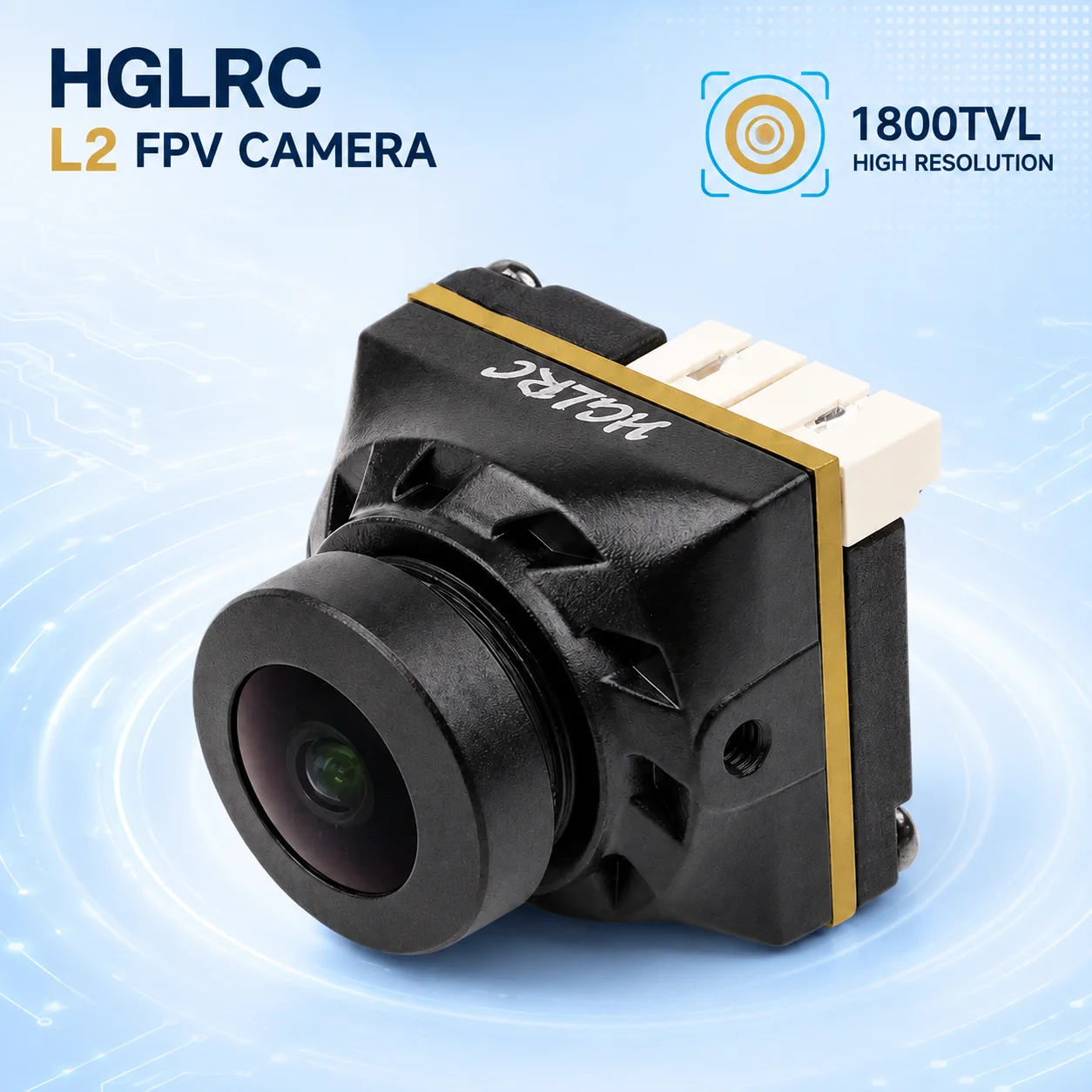 Drone Super Rc L1 - HGLRC L2 1800TVL Analog FPV Camera
