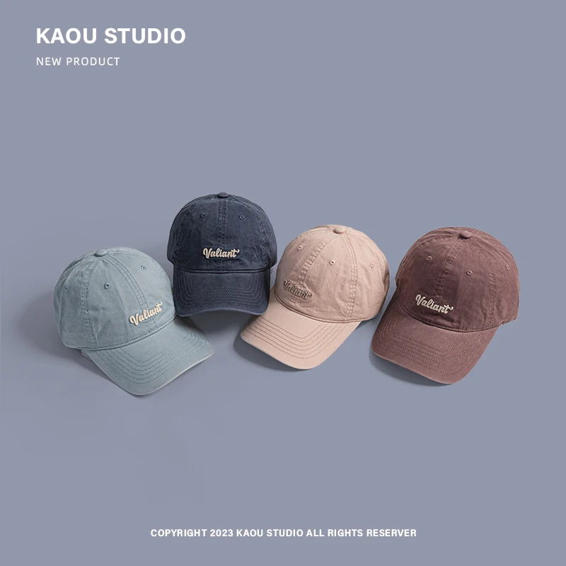 Versatile cap Simple casual spring and autumn sunshade baseball cap