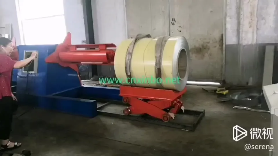 5ton 10ton 15ton 20ton Hydraulic Raw Material Uncoiler Decoiler