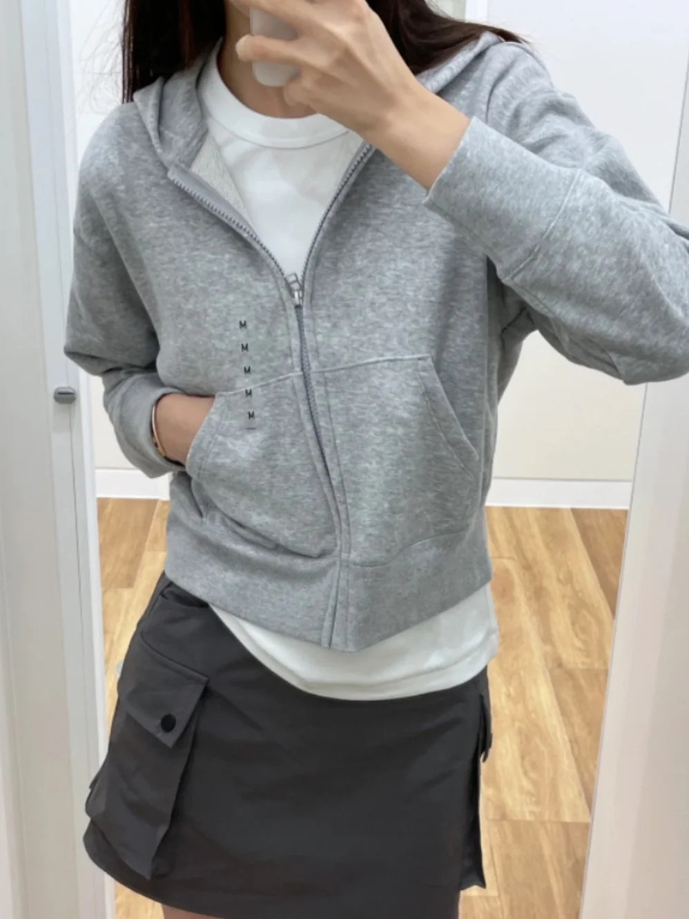 

Laid-ba Sle Толстовка на молнии Jaet Повседневный открытый кардиган Толстовка для студентов Осень Новое поступление Женская мода Хлопок M...