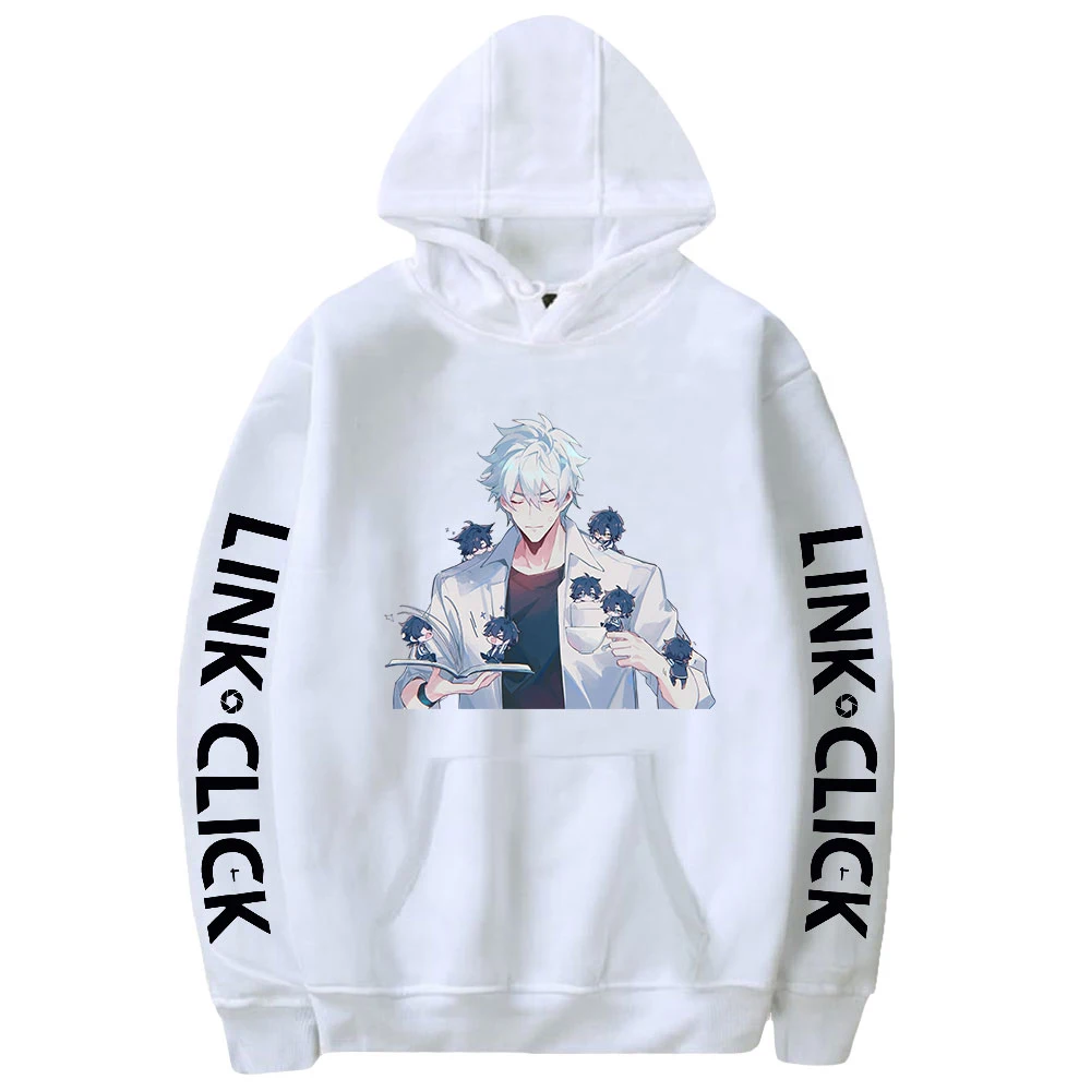 2026 Link Click Anime Hoodie Unisex Long Sleeve Woman Man Sweatshirts Free Shipping Harajuku Streetwear Casual Style Clothes