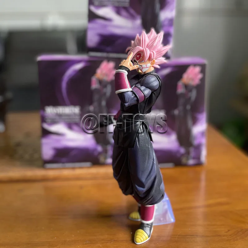 Super Dragon Ball Heroes Figure Zamasu Black Goku 25cm PVC Action Figures GK Statue Collection Model Toys for Children Gifts