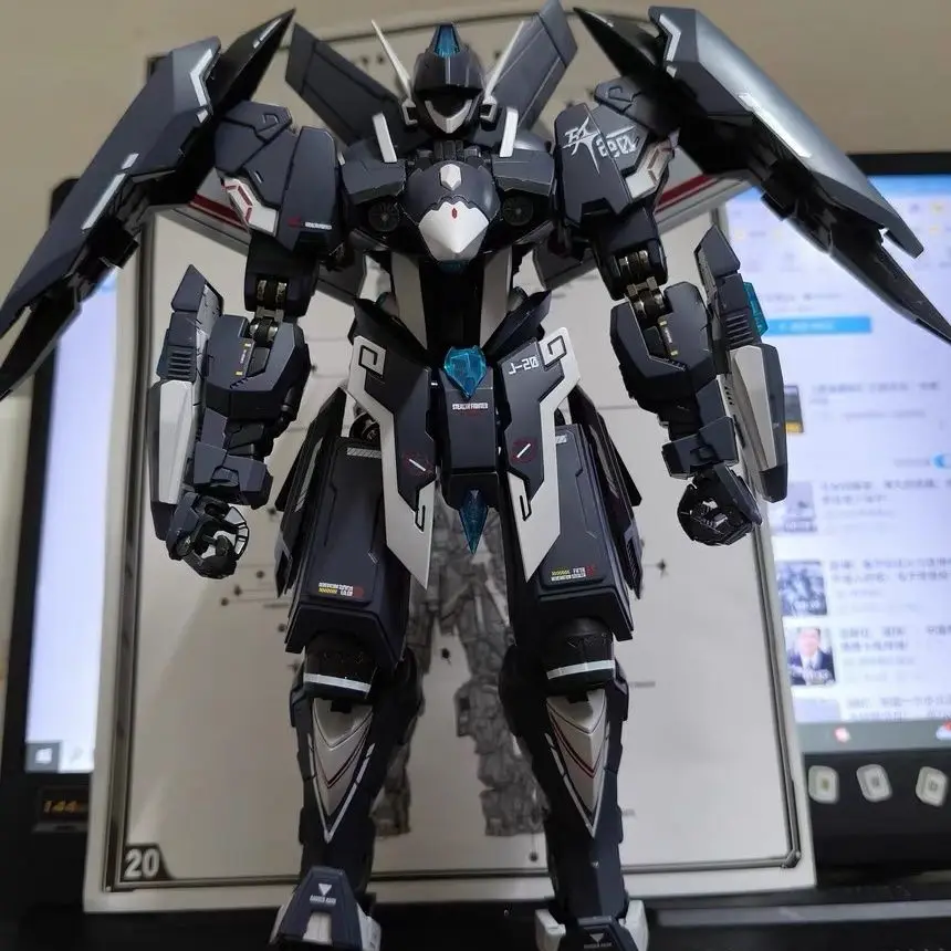 Dragon Soul Fighter J20 CANGWEI, modelo de ensamblaje de aleación Transformable Mecha, figura de acción Poseable, Robot, juguete para regalo de XIWANSHE