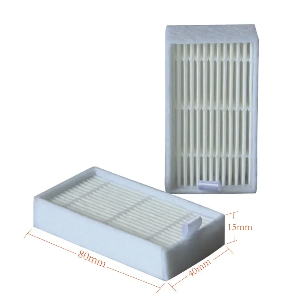 Pack HEPA Filter for Ilife V5 X5 Panda X500 ECOVACS CR120 X600 Side Brush  Hepa Filter Vacuum Cleaner Accessories