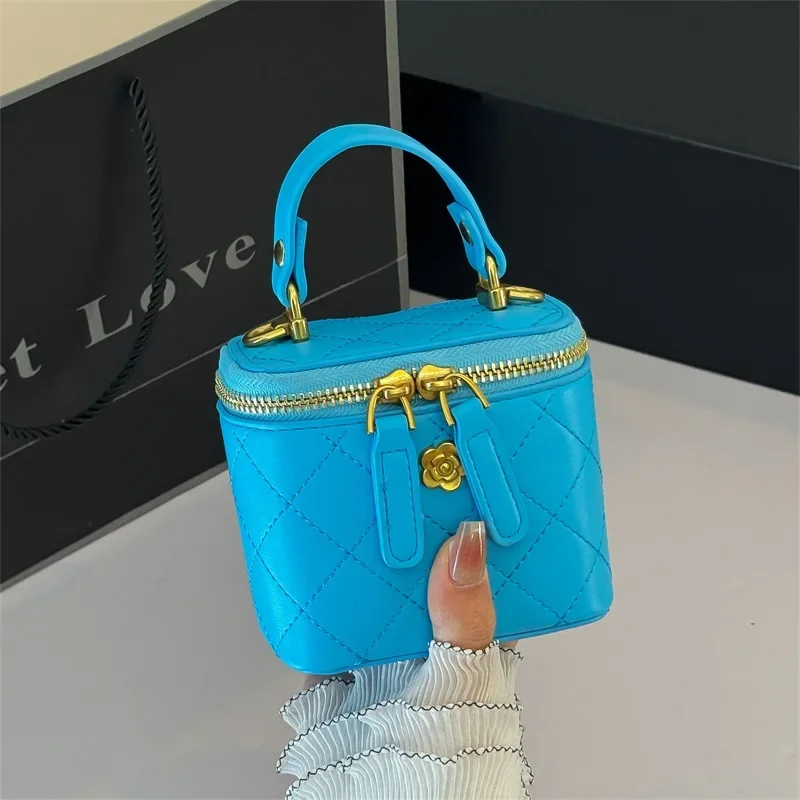 

Сумка из искусственной кожи, брендовые мини-сумки через плечо, трендовая коробка, сумка для губной помады, кошелек для монет, 2025 г., дизайнерская модная сумка на ремне ﻿