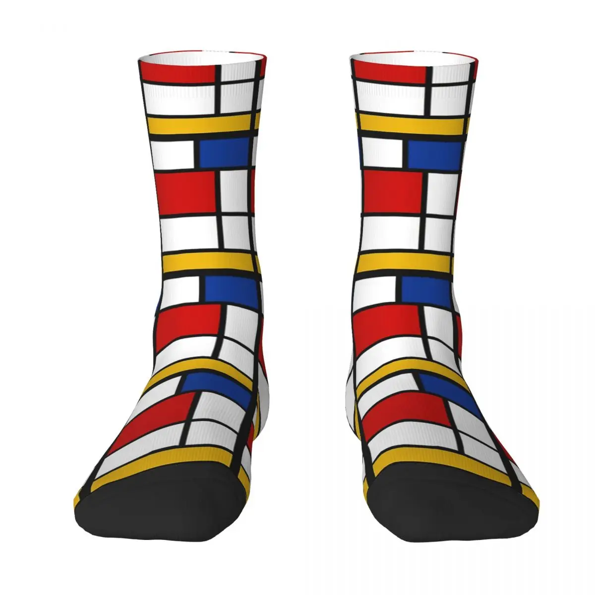 De Stijl #1 (Mondrian Inspiriert) Erwachsene Socken Unisex socken, männer Socken frauen Socken