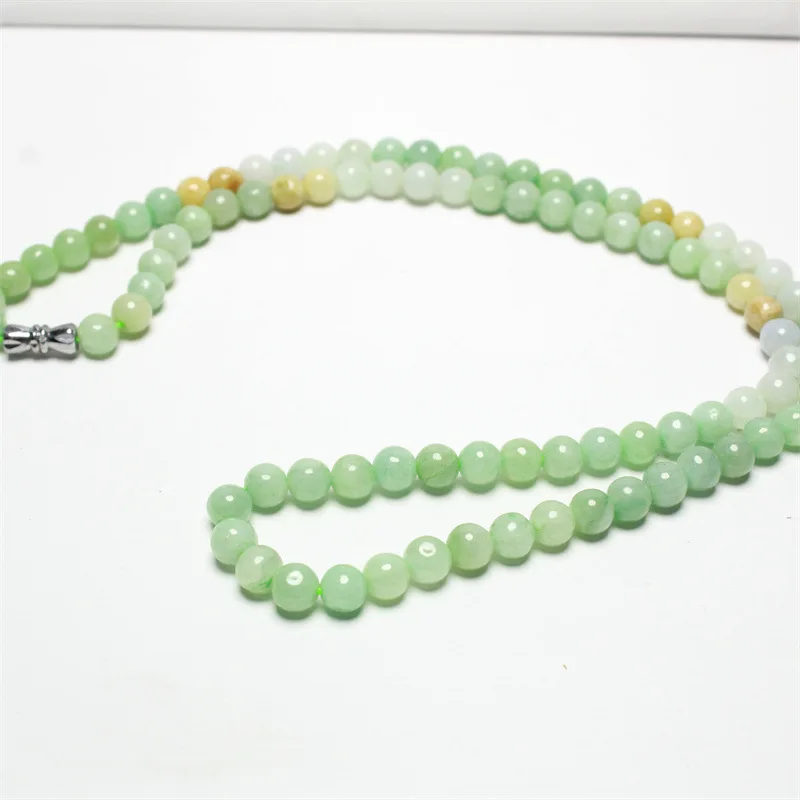 Myanmar a goods emerald necklace sweater fashion accessories pendant jade bead simple halter long chain lanyard