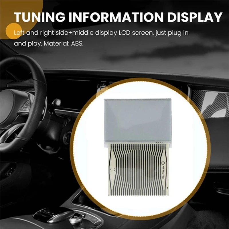 Car Dashboard Middle LCD Display Screen For Mercedes Benz W202 W210 W208 R170 1998-2002 Parts Speedometer Pixel Repair Screen