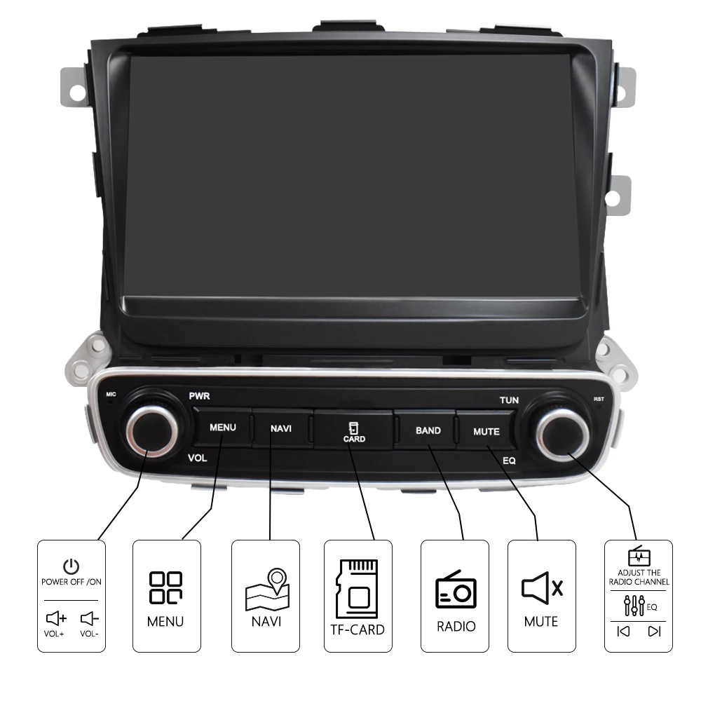 CATRONICS DSP Android 11 OCTA CORE for Sorento 2013+ XL FL Top Level Car DVD Stereo Multimedia Radio GPS Video AUTO Player 4G/5G