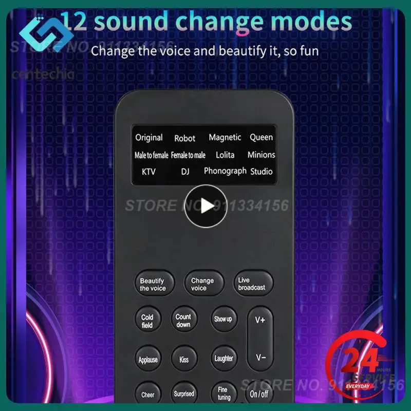 مُغير صوت صغير محمول لتغيير الصوت ، مُغير صوت ، وظائف قابلة للتعديل ، هاتف ، بطاقة صوت كمبيوتر ، أداة ميكروفون ، 8 ، جديدة