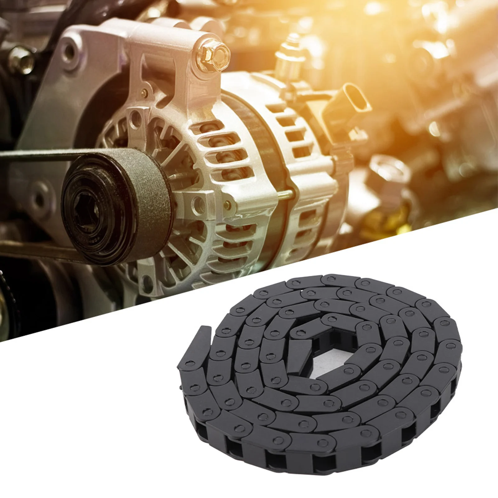7 X 7mm Black Bridge Type Nylon Energy Drag Chain for 3D Printer CNC Machine Tool CNC Machine Tool