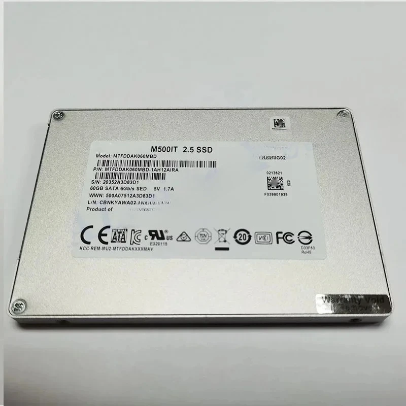 M500IT 60G SATA Desktop Notebook SSD Solid-state Drive Industrial-grade Wide Temperature Range