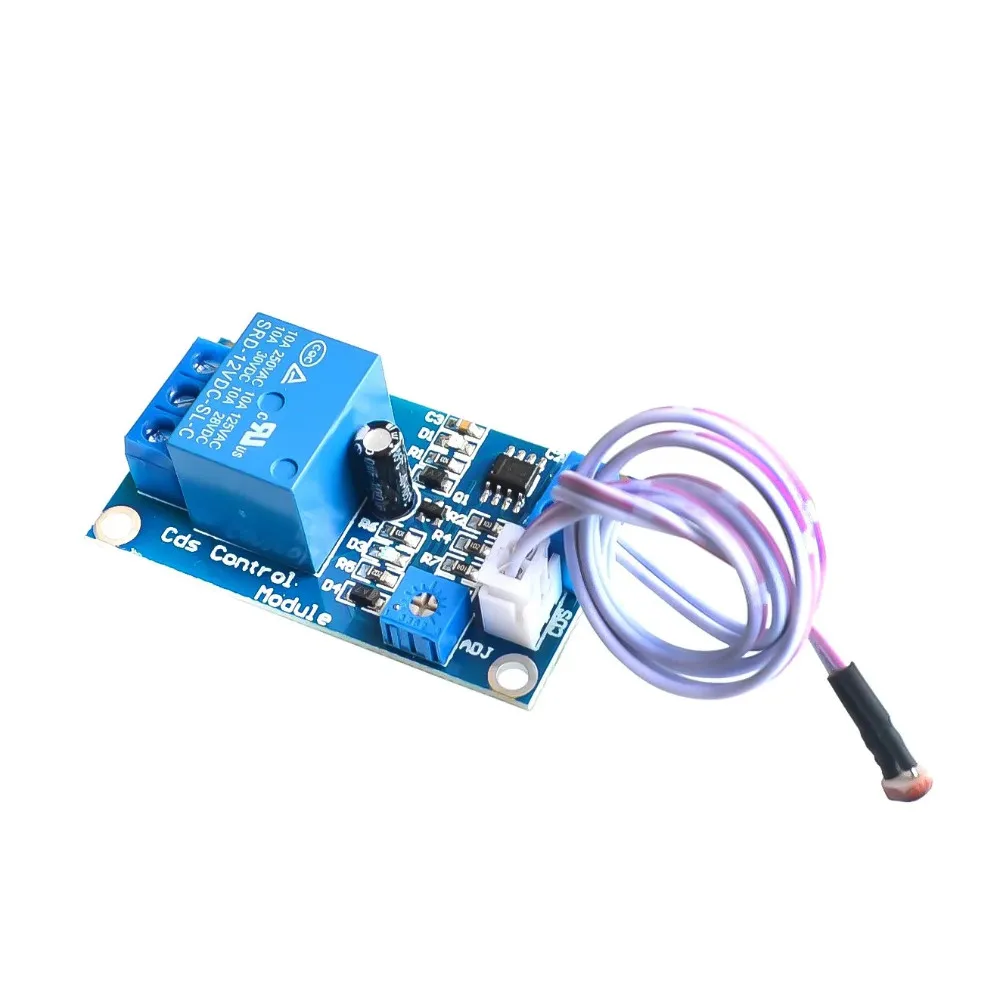 XH-M131 DC 12V Light Control Switch Photoresistor Relay Module Detection Sensor 10A brightness Automatic Control Module